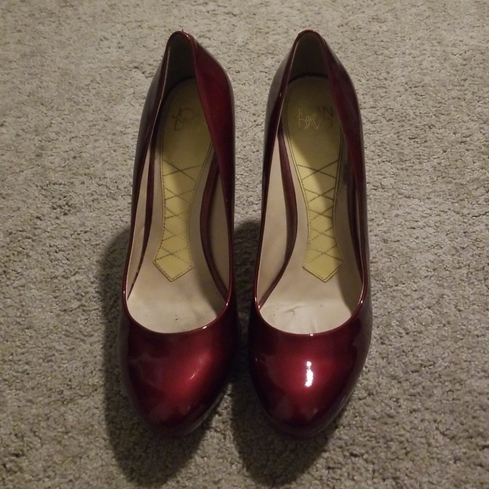 Joan&David Ruby Red Heels
